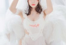 喵糖映画 VOL.186 纯白轻纱-爱图屋
