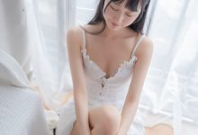 喵糖映画 VOL.187 白裙少女-爱图屋