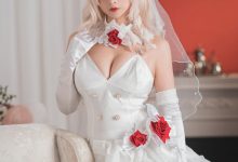 rioko凉凉子 - G36c花嫁[25P／245MB]-爱图屋