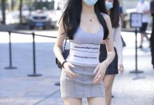 都市丽人修身抹胸包臀裙【100P-2.01G】-爱图屋