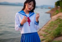 [YITUYU艺图语]2022.02.02 JK少女 一只橙子[47+1P／327MB]-爱图屋