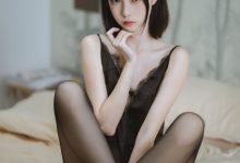 许岚LAN - NO.06 黑色蕾丝睡衣 [40P-585MB]-爱图屋