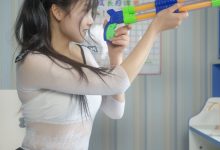 [MSLASS梦丝女神] 2020.01.03 NO.142 双马尾杀 灵唯 [63+1P/487M]-爱图屋