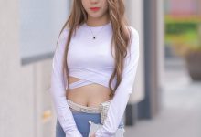 都市丽人街拍极品蓝色短裤美女【231P+1V-2.75G】-爱图屋