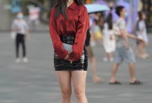 都市丽人红衣黑色皮裙小姐姐【462P+4V-7.38G】-爱图屋