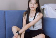 [BoBoSocks袜啵啵]NO.127 稚予-麦昆板鞋、两双自然穿旧棉袜、裸足 [139P+1V／5.64GB]-爱图屋