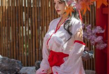 秋和柯基 -  汤池巫女 [35P+1V-711MB]-爱图屋