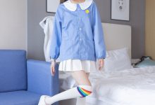 [BoBoSocks袜啵啵]NO.229 稚予-板鞋、皮鞋、两双大腿袜[155P+1V／5.90GB]-爱图屋