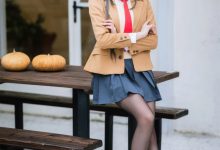 瓜希酱 – 樱岛麻衣 校服 [26P-74MB]-爱图屋