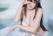 瓜希酱 – 樱岛麻衣 泳装 [28P-107MB]-爱图屋