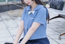 喵糖映画 VOL.070 小黄帽女孩-爱图屋