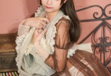 喵糖映画 VOL.124 棕色女仆装-爱图屋