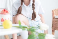 西瓜少女 NO.005   民宿私房淡蓝JKS [46P-453MB]-爱图屋