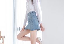 西瓜少女 NO.020    衬衫牛仔裙[61P-297M]-爱图屋