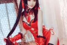 yui金鱼 NO.013 时崎狂三 旗袍 [8P-106MB]-爱图屋