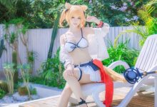 yui金鱼 NO.020 空泳装 [9P-250M]-爱图屋