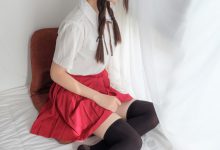 喵写真 VOL.013 红裙黑丝 [70P-462MB]-爱图屋