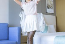[BoBoSocks袜啵啵]NO.273 小沫-运动鞋、粉色棉袜、黑丝[144P+1V／6.08GB]-爱图屋