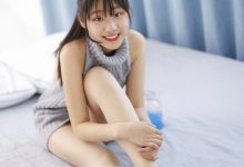 奈丝写真 NO.098 挂脖毛衣了解一下 – 蛋白粉 [32P+122M]-爱图屋