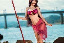 COS妹子仙九Airi NO.003 - 斯卡哈水着[15P／152MB]-爱图屋