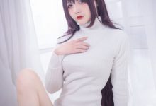 COS妹子仙九Airi NO.009 - 斯卡哈毛衣[21P／225MB]-爱图屋