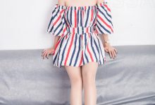 [SSA丝社]超清写真 NO.048 兰兰 沙发上的条纹裙[122P-1.75GB]-爱图屋