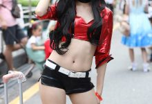 精选街拍作品 NO.0006 超短黑色皮裤少女原图[200P／225MB]-爱图屋