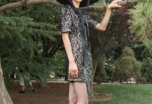 SIW斯文传媒 038 法式亮片山本桔梗小香风裙 - 丽莉 [63P-188M]-爱图屋