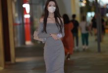 都市丽人漂亮的一字长裙小姐姐【36P+1V-594MB】-爱图屋