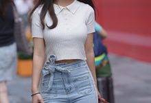 都市丽人高腰牛仔紧身裤美女【119P+1V-1.77G】-爱图屋