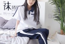[BoBoSocks袜啵啵]NO.207 稚予-aj板鞋、白棉袜、油亮白丝、校服裤里丝[140P／5.25GB]-爱图屋