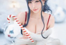 雨波_HaneAme - Original 2023 White Christmas Moose Onesan(麋鹿姐姐)[38P-205M]-爱图屋