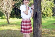 初夏女神 NO.100 安妮 草莓色JK[140P+1V／5.98GB]-爱图屋