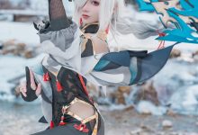 如月灰 - NO.24 申鹤 原神 [15P-55MB]-爱图屋
