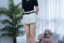 甜予摄影 NO.012 鱼鱼-皮鞋、白棉袜、裸足[125P+2V／10.1GB]-爱图屋