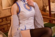 大大卷卷小卷 -  碧蓝航线逸仙&英雄联盟阿狸 [15P-130MB]-爱图屋