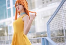 南桃Momoko NO.13 明日香黄裙 [12P-110MB]-爱图屋