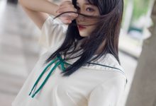 南桃Momoko NO.38 绿jk [14P-27MB]-爱图屋