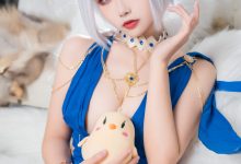 Momoko葵葵&瓜希酱 碧蓝航线赤城&加贺 礼服[46P-435MB]-爱图屋