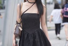 都市丽人黑色提花美女【84P-870MB】-爱图屋