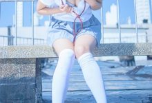 阿汐汐W NO.003 天台JK [40P-109MB]-爱图屋