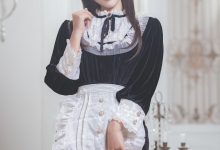 Neko-薇薇 - NO.06 黑色丝绒女仆 [40P-102MB]-爱图屋
