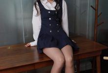 [IESS异思趣向] 2023.01.02 丝享家 1317 婉萍《学苑短裙》[79P-78.6M]-爱图屋