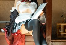 蠢沫沫 - NO.217 牛牛女仆 [15P-144MB]-爱图屋