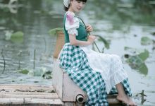 [YITUYU艺图语]2022.08.20 采荷姑娘 冬琴[24+1P／157MB]-爱图屋