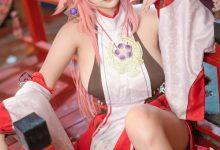 菌烨tako - 2023年2月舰长图 八重神子 [16P-236MB]-爱图屋