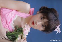 [YITUYU艺图语]2022.11.21 粉色背带裤 顾林x[31+1P／356MB]-爱图屋