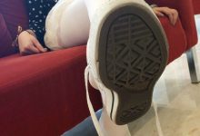 [YJ街拍]012 白丝帆布鞋[31P-25MB]-爱图屋