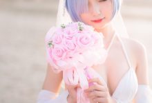 [橙喵_要早起早睡] 蕾姆花嫁 [18P]-爱图屋