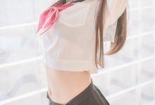 白金Saki写真 – 水手 [37P]-爱图屋